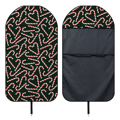Christmas Candy Cane Pattern Print Waterproof Car Seat Cover