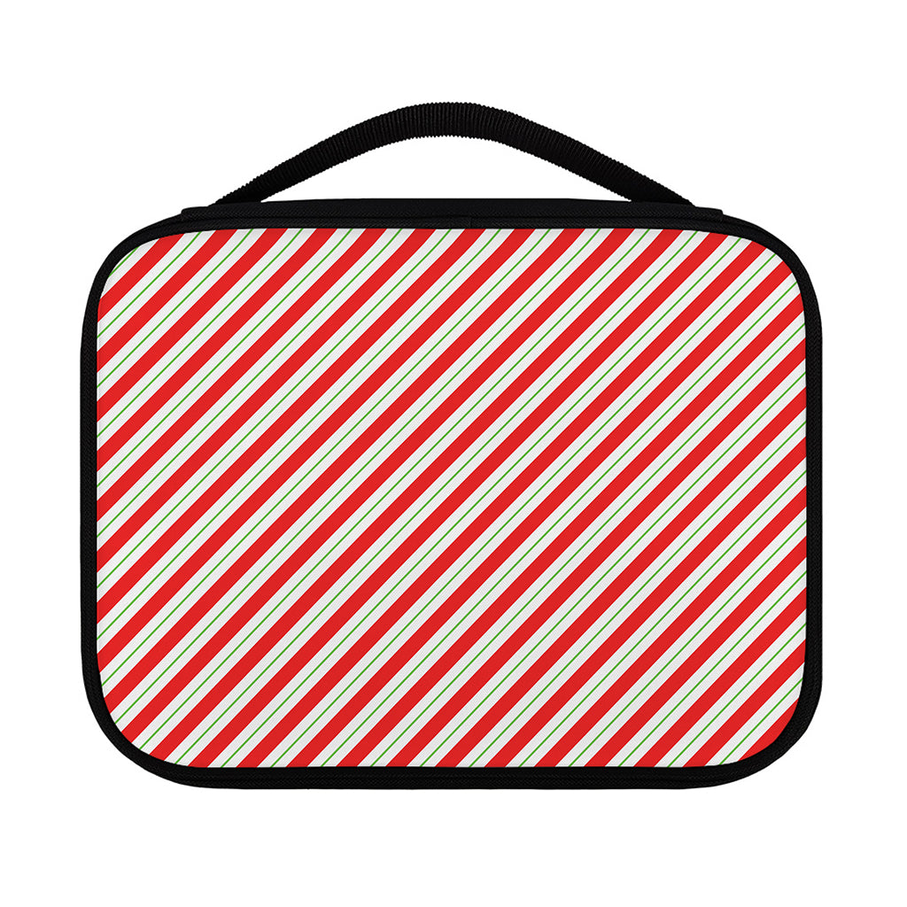 Christmas Candy Cane Stripe Print Classic Bible Case