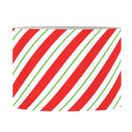 Christmas Candy Cane Stripe Print Drum Lamp Shade