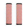 Christmas Candy Cane Stripe Print Handle Covers