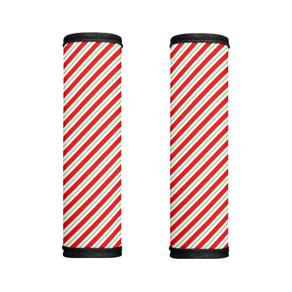 Christmas Candy Cane Stripe Print Handle Covers