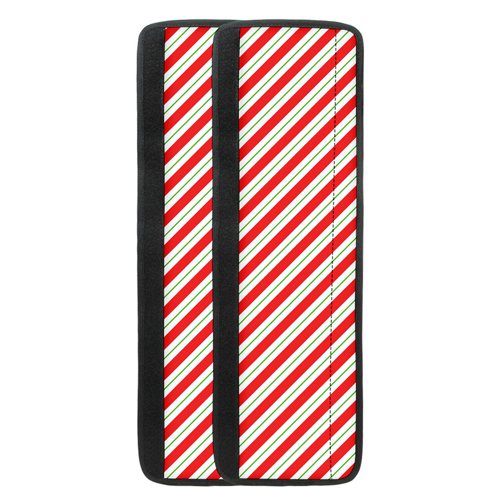 Christmas Candy Cane Stripe Print Refrigerator Handle Covers