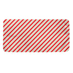 Christmas Candy Cane Stripe Print Towel