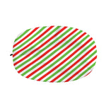 Christmas Candy Cane Striped Print Car Side Mirror Covers