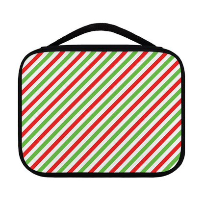 Christmas Candy Cane Striped Print Classic Bible Case