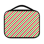 Christmas Candy Cane Striped Print Classic Bible Case