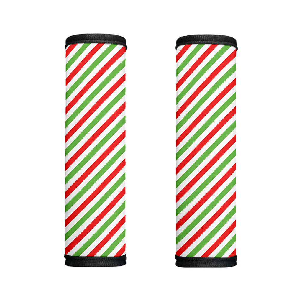 Christmas Candy Cane Striped Print Handle Covers