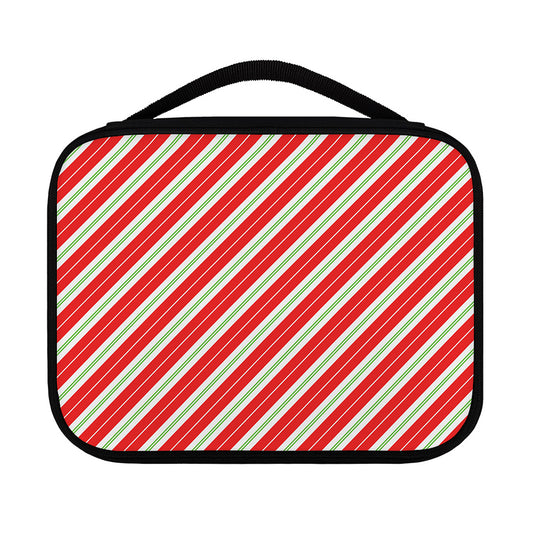 Christmas Candy Cane Stripes Print Classic Bible Case