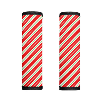 Christmas Candy Cane Stripes Print Handle Covers