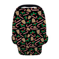 Christmas Cookie And Candy Pattern Print Baby Seat Cover