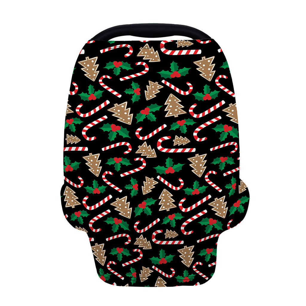 Christmas Cookie And Candy Pattern Print Baby Seat Cover