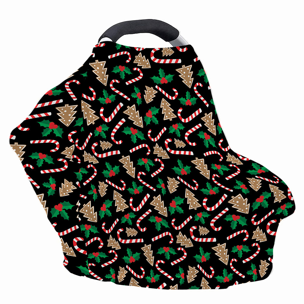 Christmas Cookie And Candy Pattern Print Baby Seat Cover