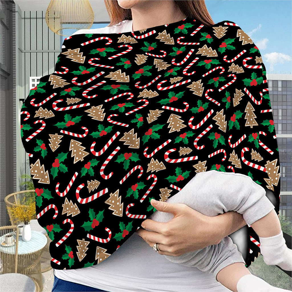 Christmas Cookie And Candy Pattern Print Baby Seat Cover