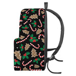 Christmas Cookie And Candy Pattern Print Backpack