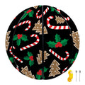 Christmas Cookie And Candy Pattern Print Basketball