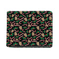 Christmas Cookie And Candy Pattern Print Bifold Wallet