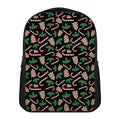 Christmas Cookie And Candy Pattern Print Casual Backpack