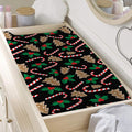 Christmas Cookie And Candy Pattern Print Changing Pad Cover