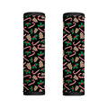 Christmas Cookie And Candy Pattern Print Handle Covers