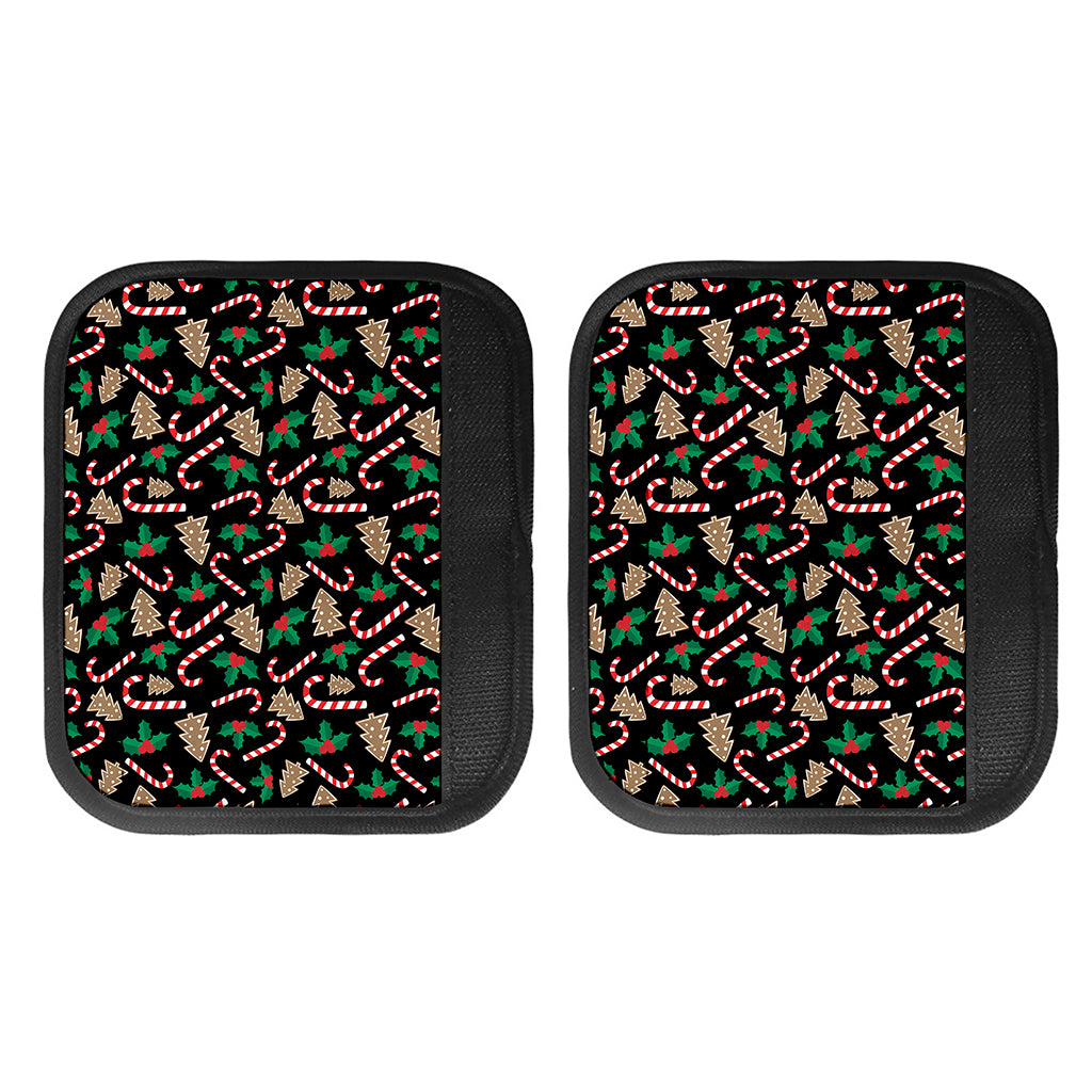 Christmas Cookie And Candy Pattern Print Handle Covers
