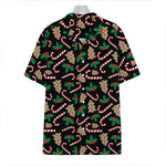 Christmas Cookie And Candy Pattern Print Hawaiian Shirt