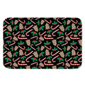 Christmas Cookie And Candy Pattern Print Indoor Door Mat