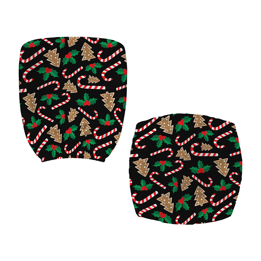 Christmas Cookie And Candy Pattern Print Office Chair Cover