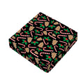 Christmas Cookie And Candy Pattern Print Outdoor Seat Cushion Cover