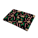 Christmas Cookie And Candy Pattern Print Pet Cooling Mat Cover