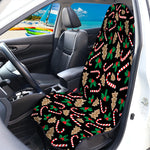 Christmas Cookie And Candy Pattern Print Waterproof Car Seat Cover