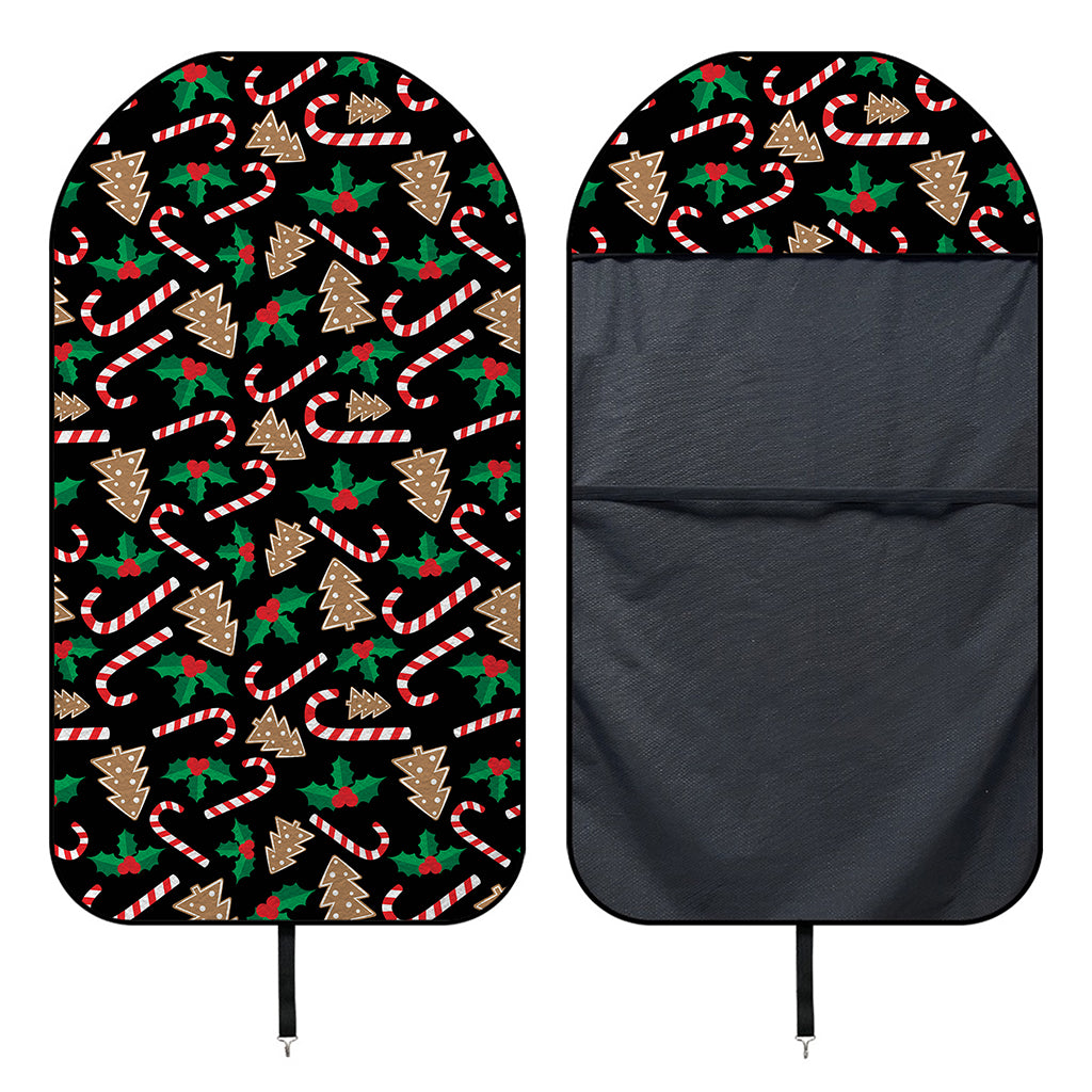 Christmas Cookie And Candy Pattern Print Waterproof Car Seat Cover