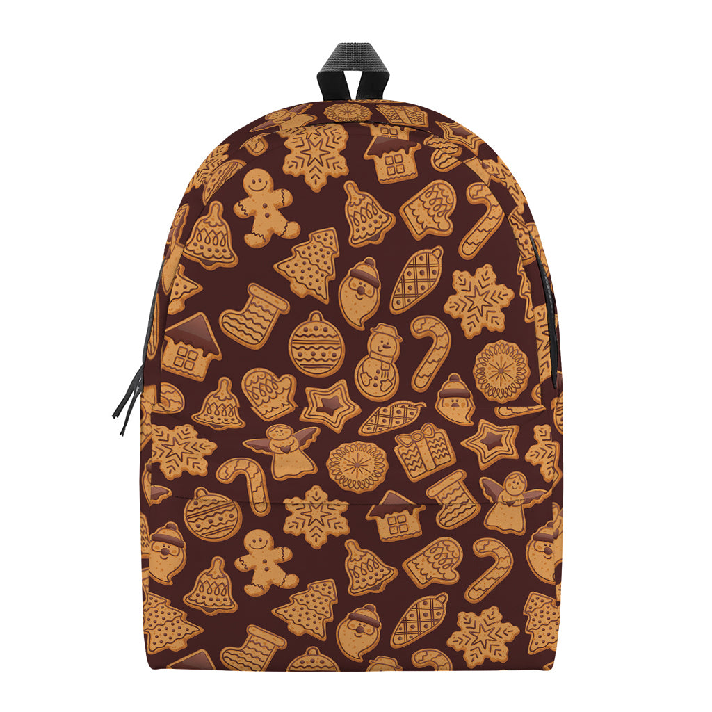 Christmas Cookies Pattern Print Backpack