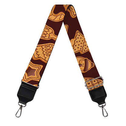 Christmas Cookies Pattern Print Bag Strap