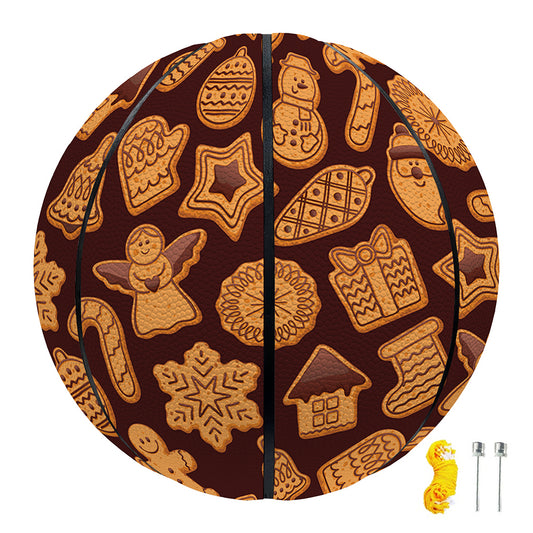 Christmas Cookies Pattern Print Basketball