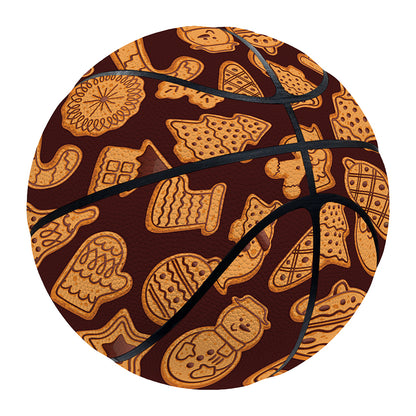 Christmas Cookies Pattern Print Basketball