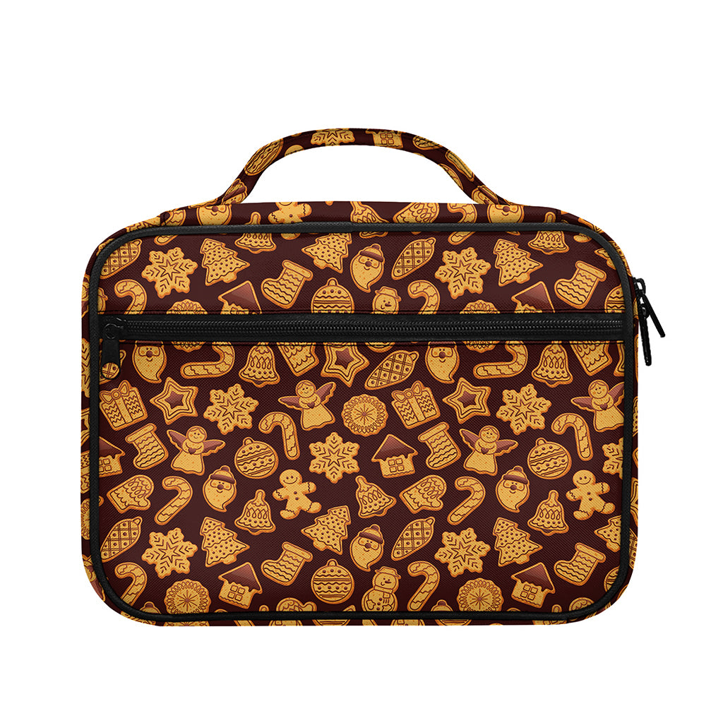Christmas Cookies Pattern Print Briefcase Bible Bag