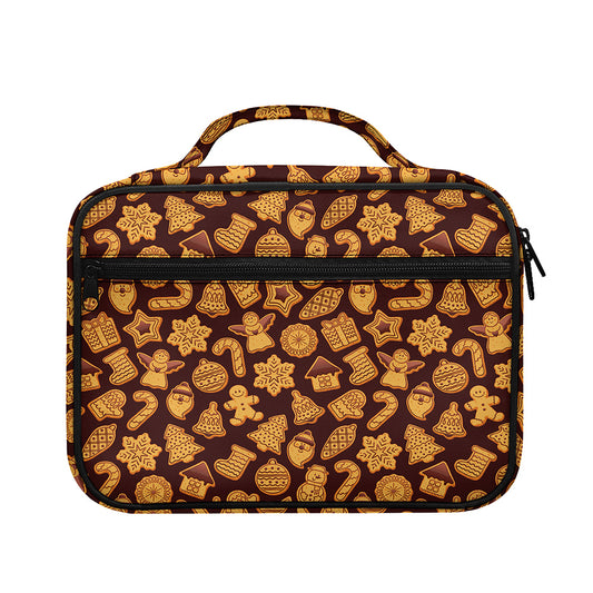 Christmas Cookies Pattern Print Briefcase Bible Bag