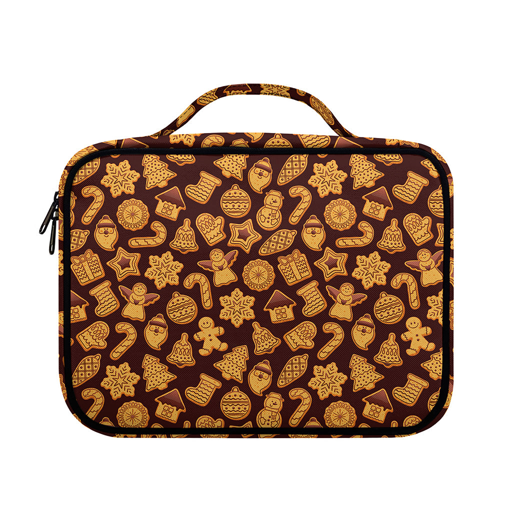 Christmas Cookies Pattern Print Briefcase Bible Bag