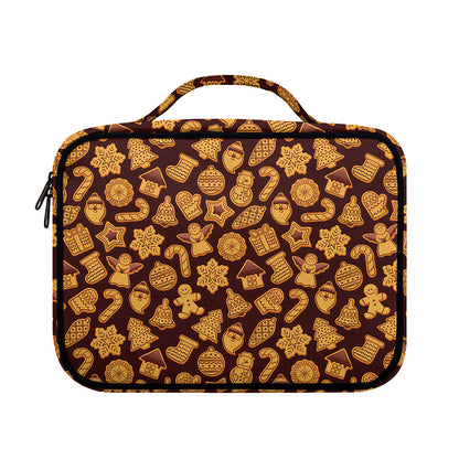 Christmas Cookies Pattern Print Briefcase Bible Bag