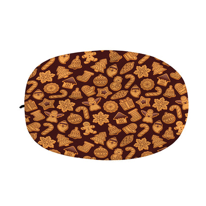 Christmas Cookies Pattern Print Car Side Mirror Covers