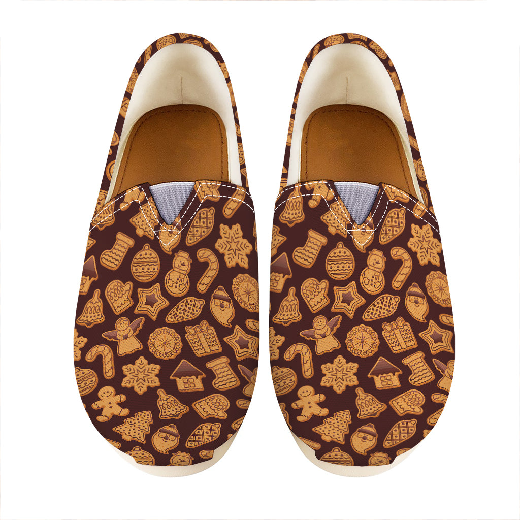 Christmas Cookies Pattern Print Casual Shoes