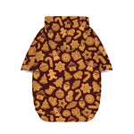 Christmas Cookies Pattern Print Dog Zip Up Hoodie