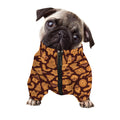 Christmas Cookies Pattern Print Dog Zip Up Jacket