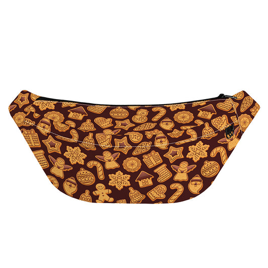 Christmas Cookies Pattern Print Fanny Pack