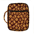 Christmas Cookies Pattern Print Front Pocket Bible Bag