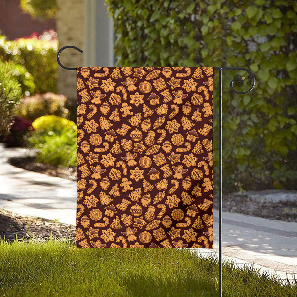 Christmas Cookies Pattern Print House Flag