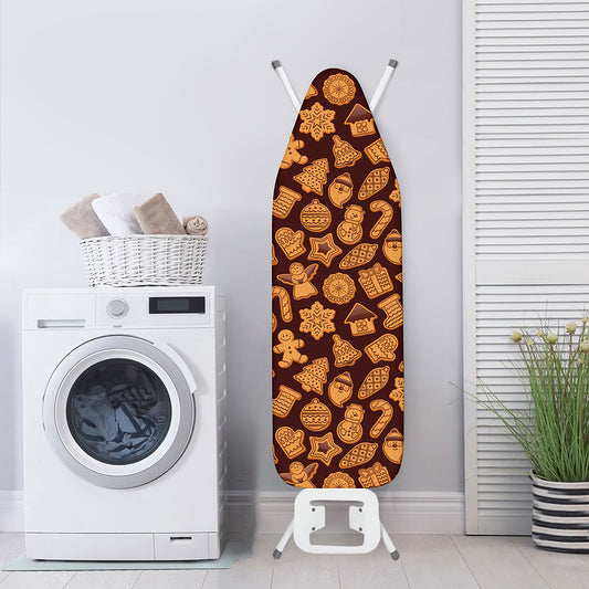 Christmas Cookies Pattern Print Ironing Board Cover