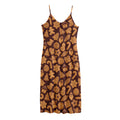 Christmas Cookies Pattern Print Jersey Midi Cami Dress
