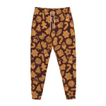 Christmas Cookies Pattern Print Jogger Pants