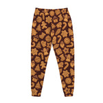 Christmas Cookies Pattern Print Jogger Pants